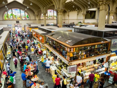 Mercadão Municipal proporciona variedade de cardápios e sabores aos visitantes